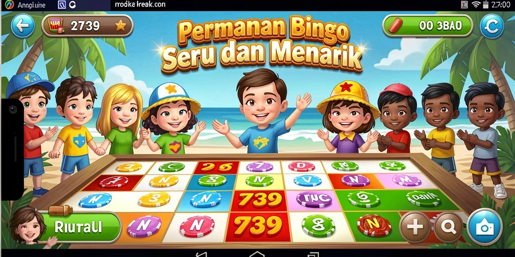 Tangkapan layar gameplay Bingo yang menarik dan interaktif.