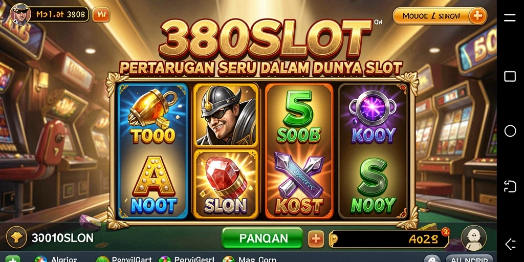Tampilan gameplay aksi seru di 380SLOT.