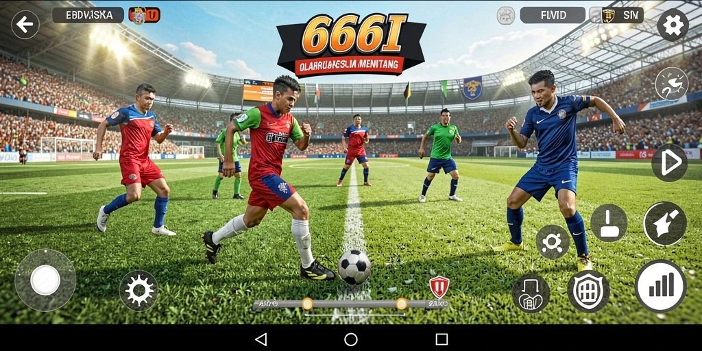 Tampilan gameplay 666I yang menegangkan dan seru.