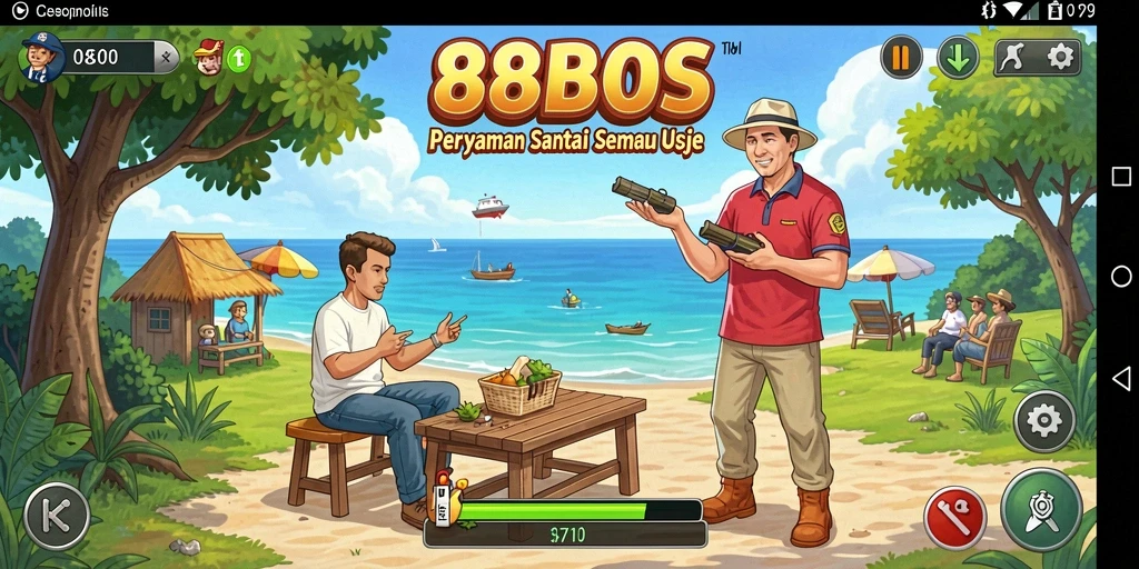 Screenshot 88BOS menampilkan gameplay yang menyenangkan dan interaktif.