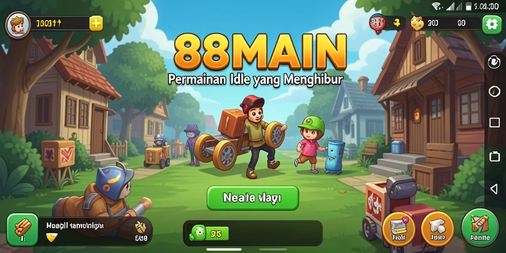 Tampilan gameplay 88MAIN yang seru dan menawan.