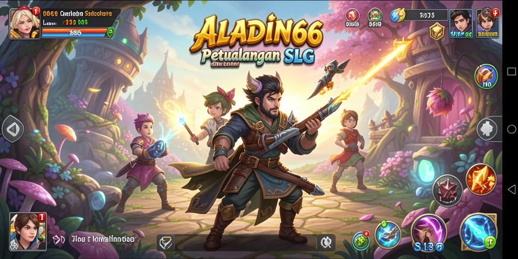 Tangkap aksi seru gameplay SLG di ALADIN66.
