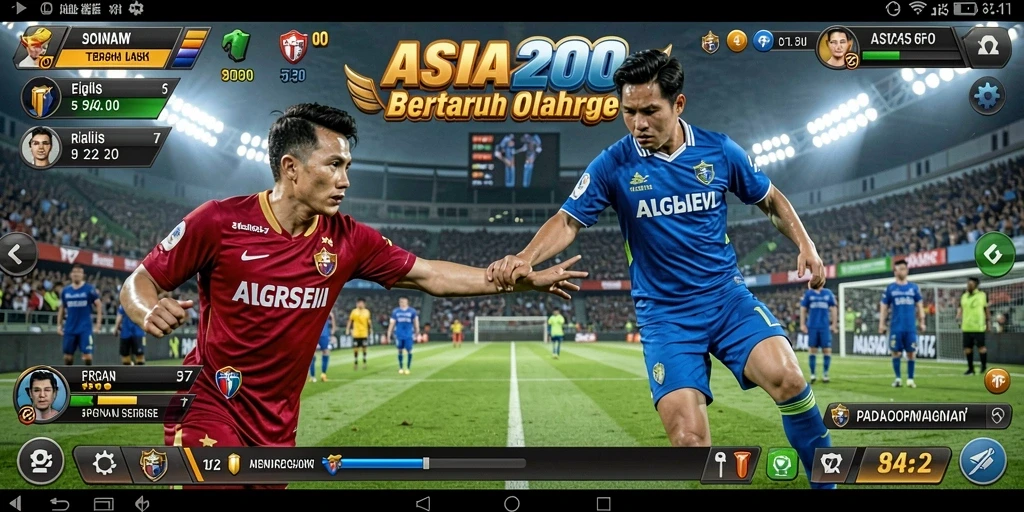 Tampilan antarmuka dan pengalaman gameplay Sportsbook yang menarik di ASIA200.