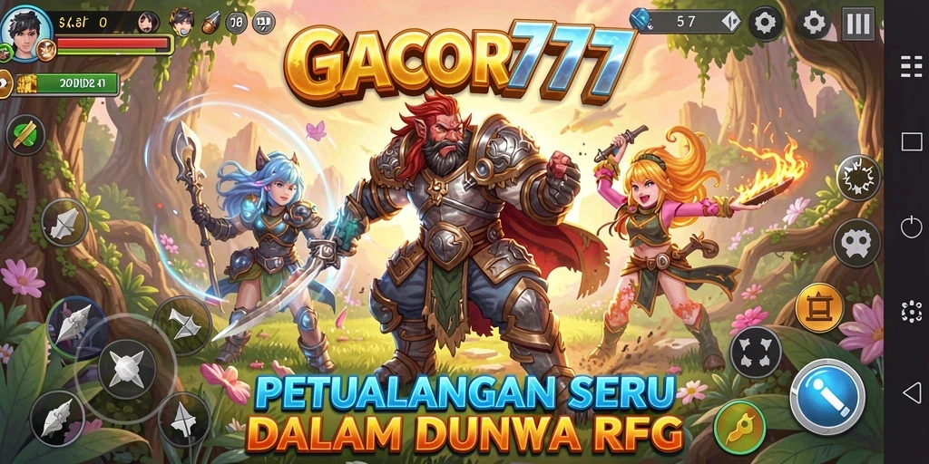 Tampilan gameplay GACOR777 yang menakjubkan dengan aksi RPG yang mendebarkan.