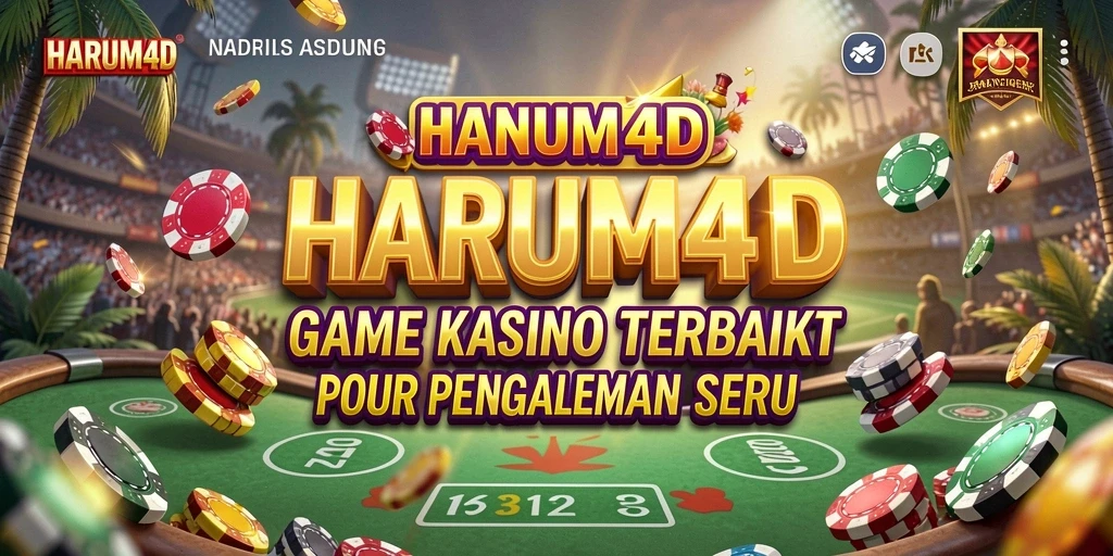 Tampilan gameplay Kasino yang menarik di HARUM4D.