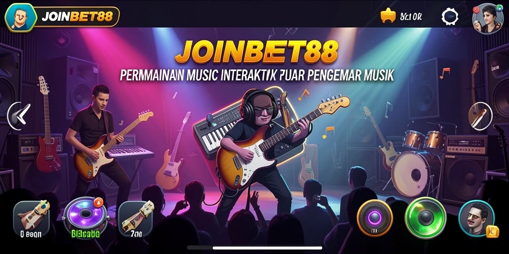 Gameplay dinamis dan interaktif dalam JOINBET88 yang membuat musik semakin hidup.