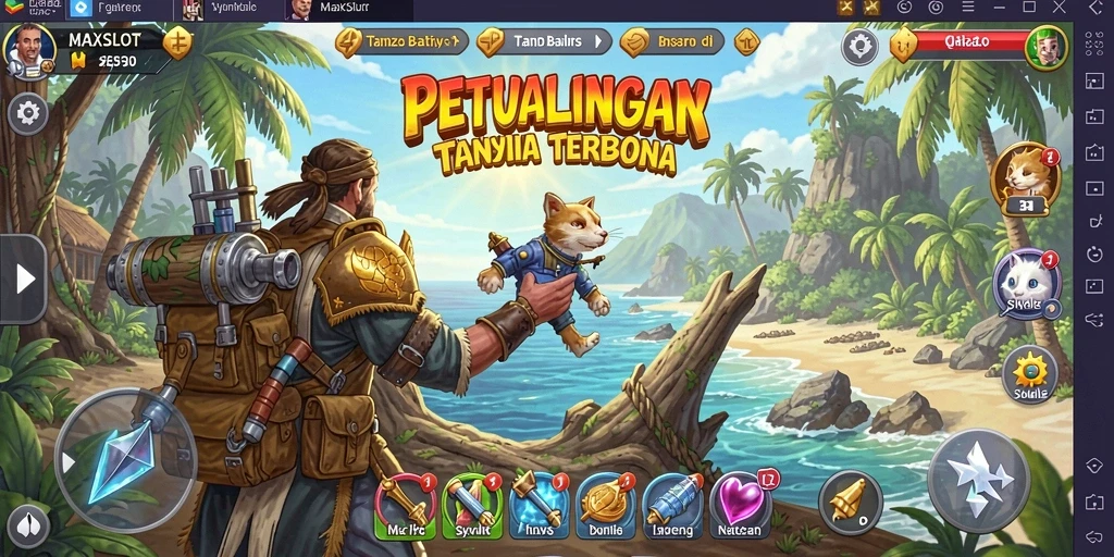 Tangkapan layar menunjukkan gameplay eksplorasi yang mendalam dan menakjubkan.