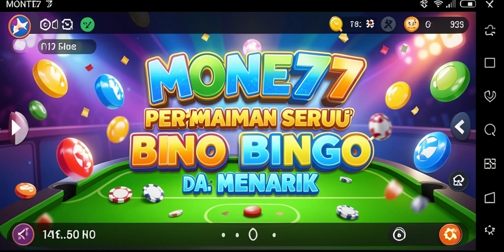 Tampilan gameplay MONTE77 yang seru di dalam game Bingo.
