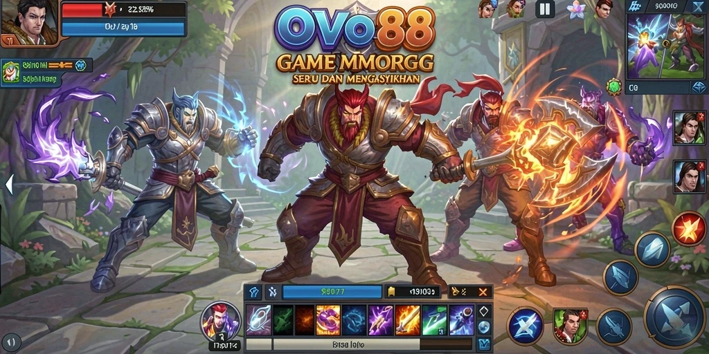 Screenshot gameplay OVO88 dengan grafis menarik