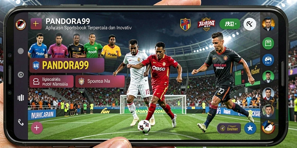 Tampilan menarik dari gameplay PANDORA99 pada taruhan olahraga.