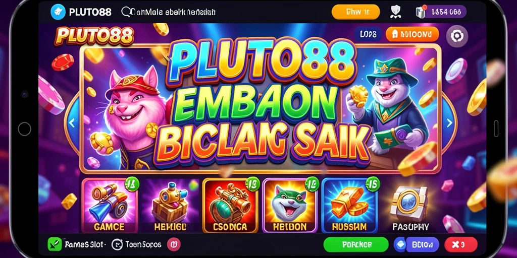Gameplay seru dan grafis menawan dari PLUTO88.