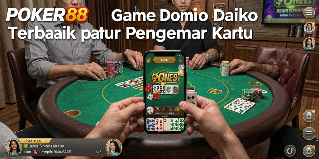 Tampilan grafik menarik dari gameplay POKER88