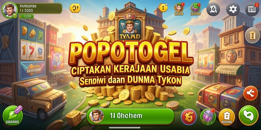 Tampilan gameplay POPOTOGEL yang seru dan interaktif.