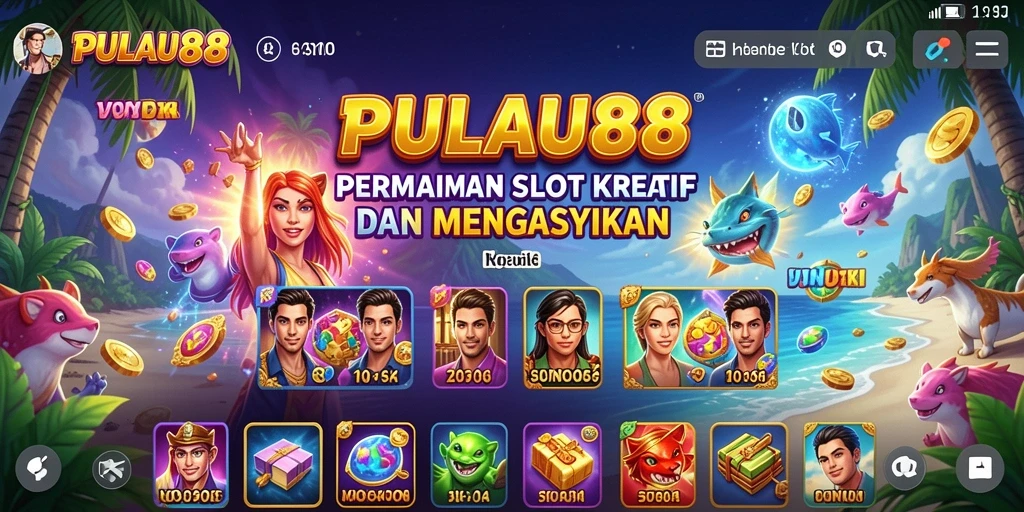 Tampilan gameplay seru dan menarik di PULAU88.