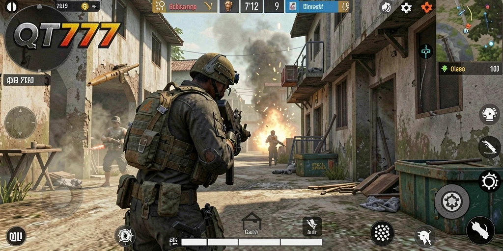 Tampilan gameplay QT777 yang seru dan mendebarkan.