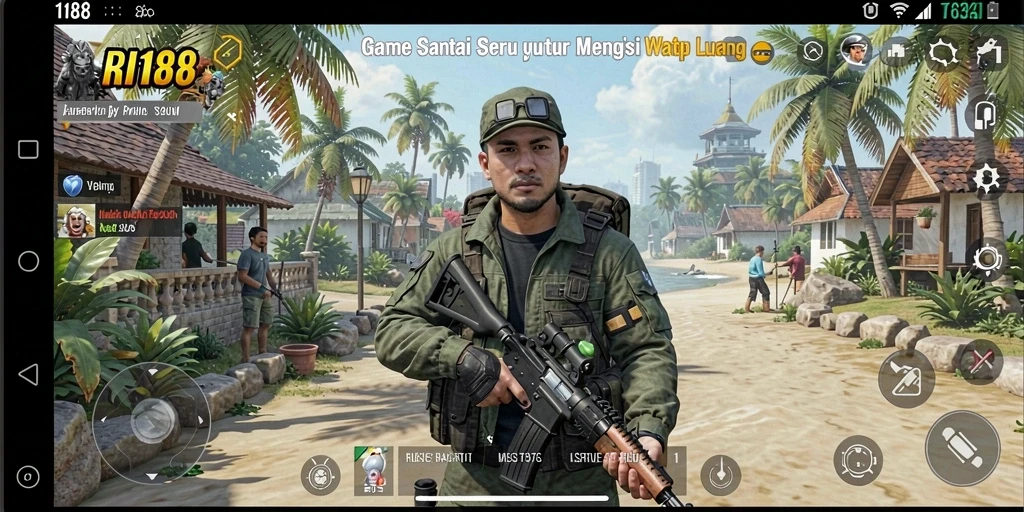 Screenshot gameplay RI188 yang menunjukkan keseruan bermain.