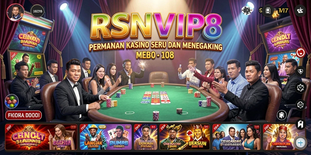 Tampilan menarik dari gameplay RSNVIP8 yang menegangkan.