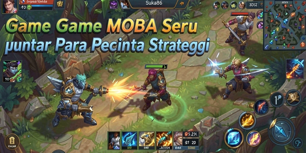 Screenshot gameplay SUKA86 yang menunjukkan aksi pertarungan seru.